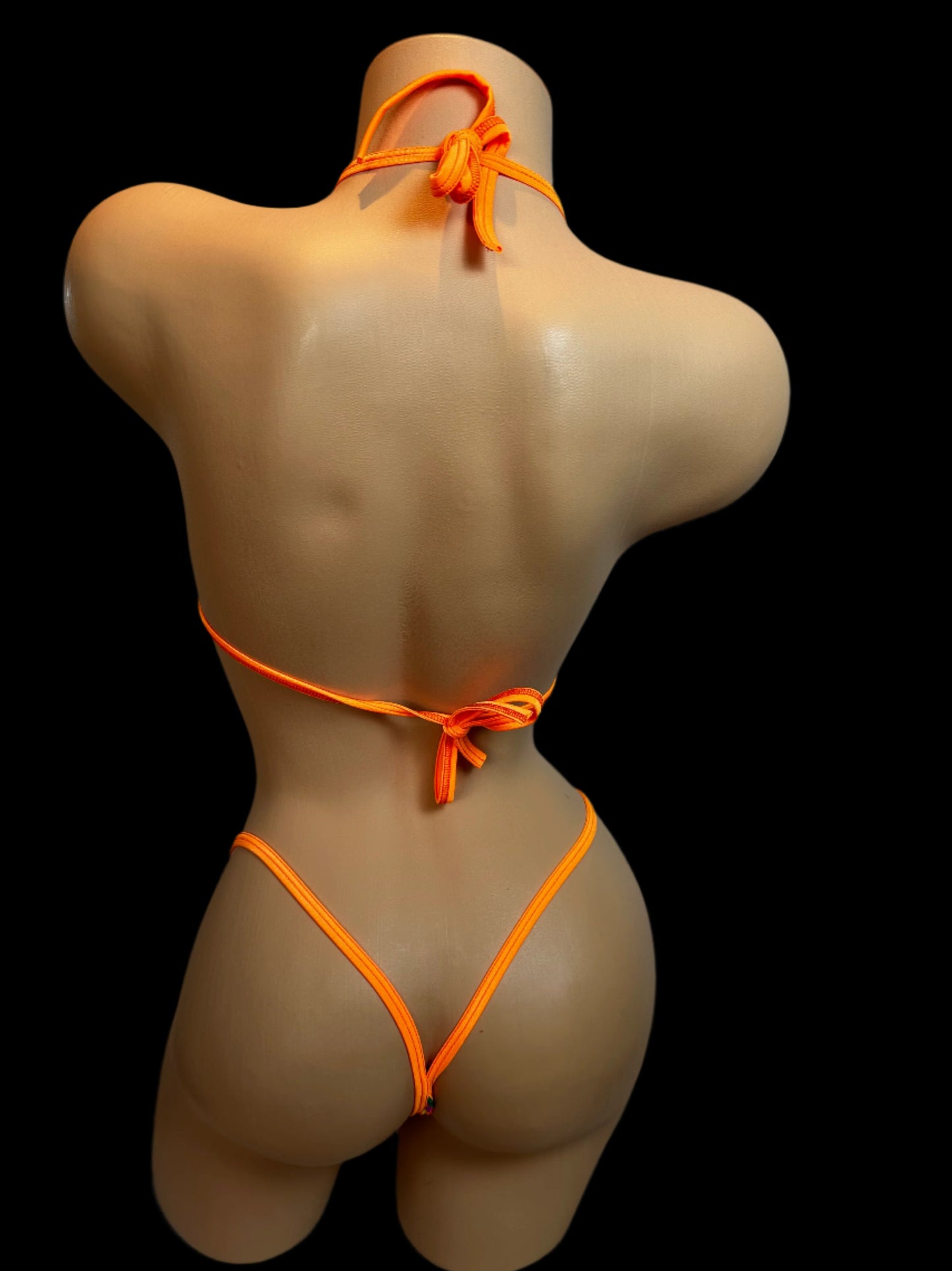 Orange Hawaii Bikini