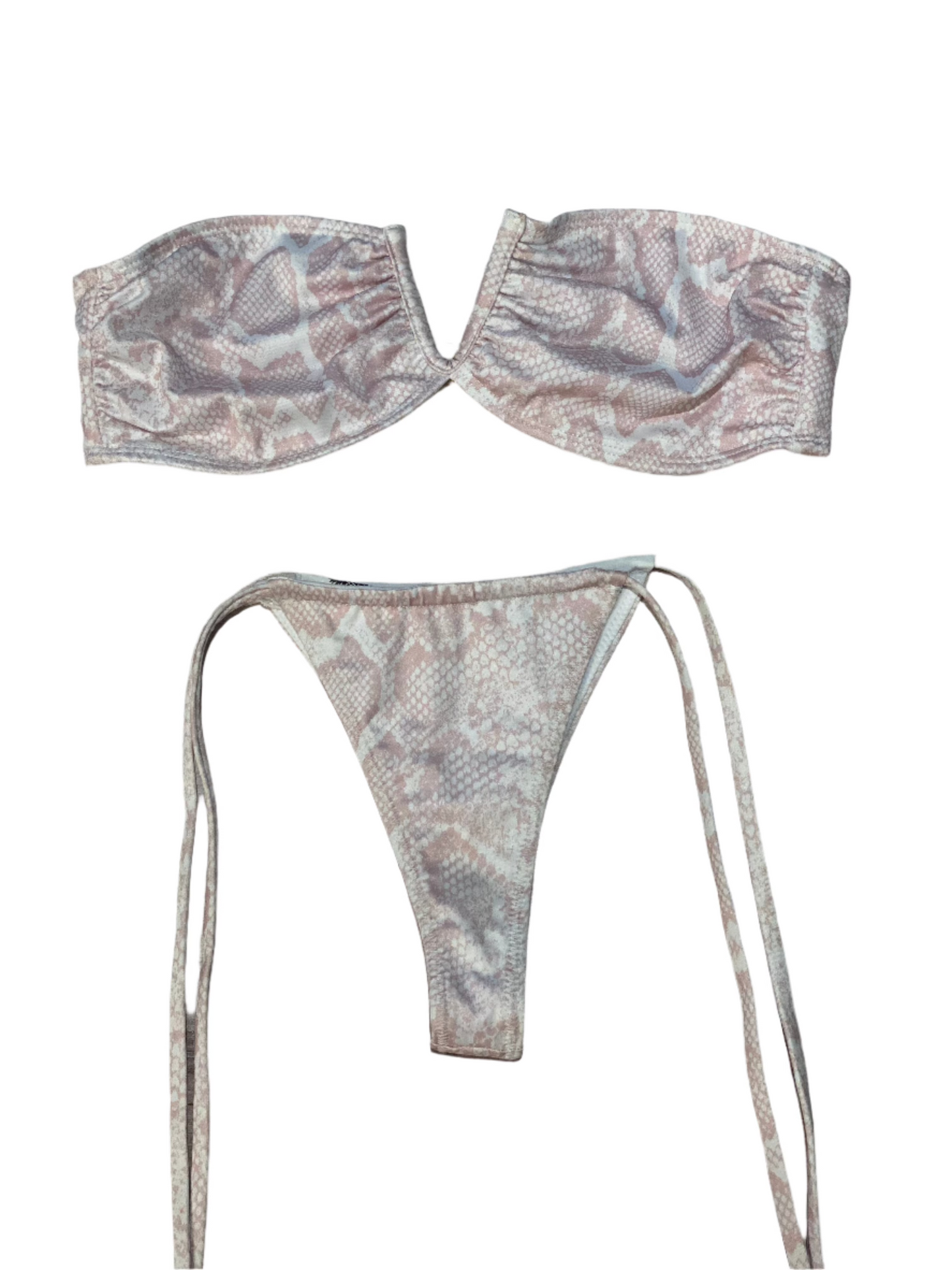 Pink Snake Sophia Bandeau