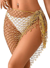 Beaded Coverup Skirt